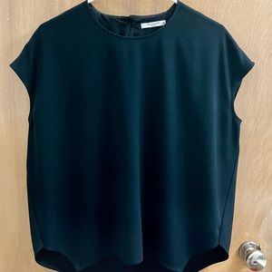 M. M. LaFleur Black Didion top